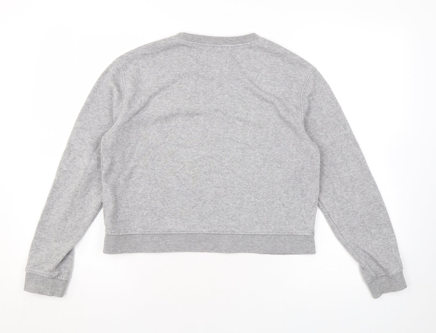 Womens UK Size XS Pull&Bear Grey Pullover Sweatshirt