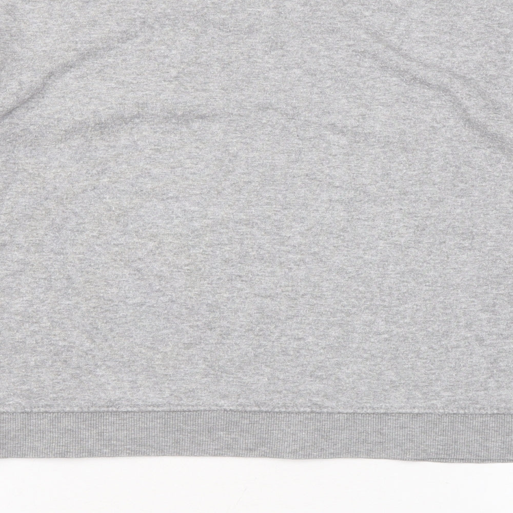 Womens UK Size XS Pull&Bear Grey Pullover Sweatshirt