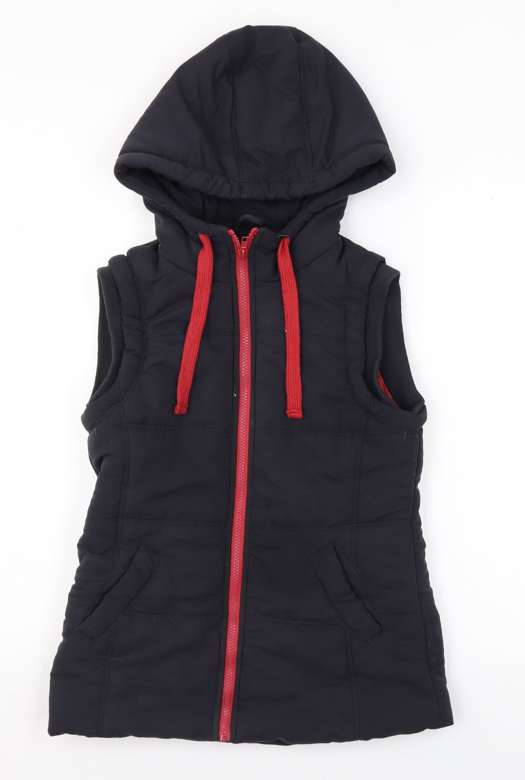 Womens UK Size 8 New Look Blue Gilet