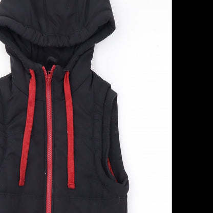 Womens UK Size 8 New Look Blue Gilet