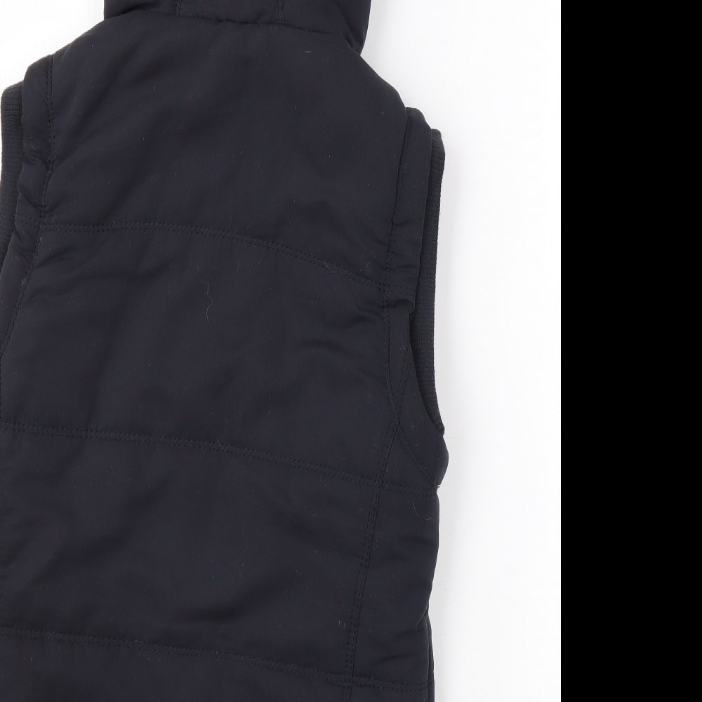 Womens UK Size 8 New Look Blue Gilet