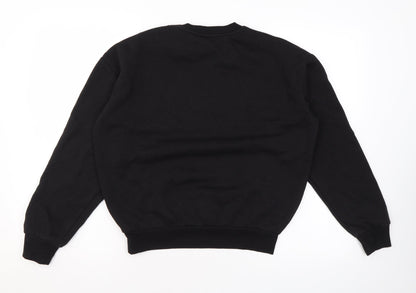 Womens UK Size 2XS Disney Black Pullover Sweatshirt