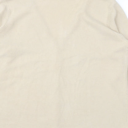 Womens UK Size M Bonmarché Beige Cardigan Jumper