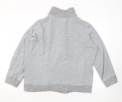 Womens UK Size 18 Damart Grey Cape Jumper