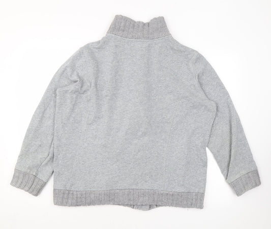 Womens UK Size 18 Damart Grey Cape Jumper