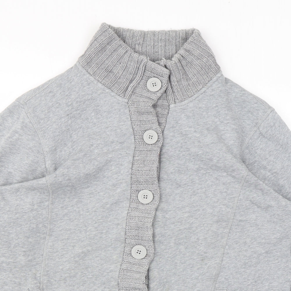 Womens UK Size 18 Damart Grey Cape Jumper