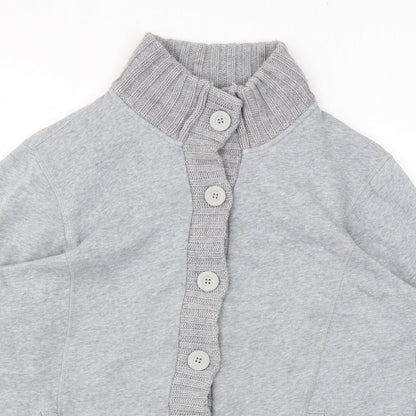 Womens UK Size 18 Damart Grey Cape Jumper