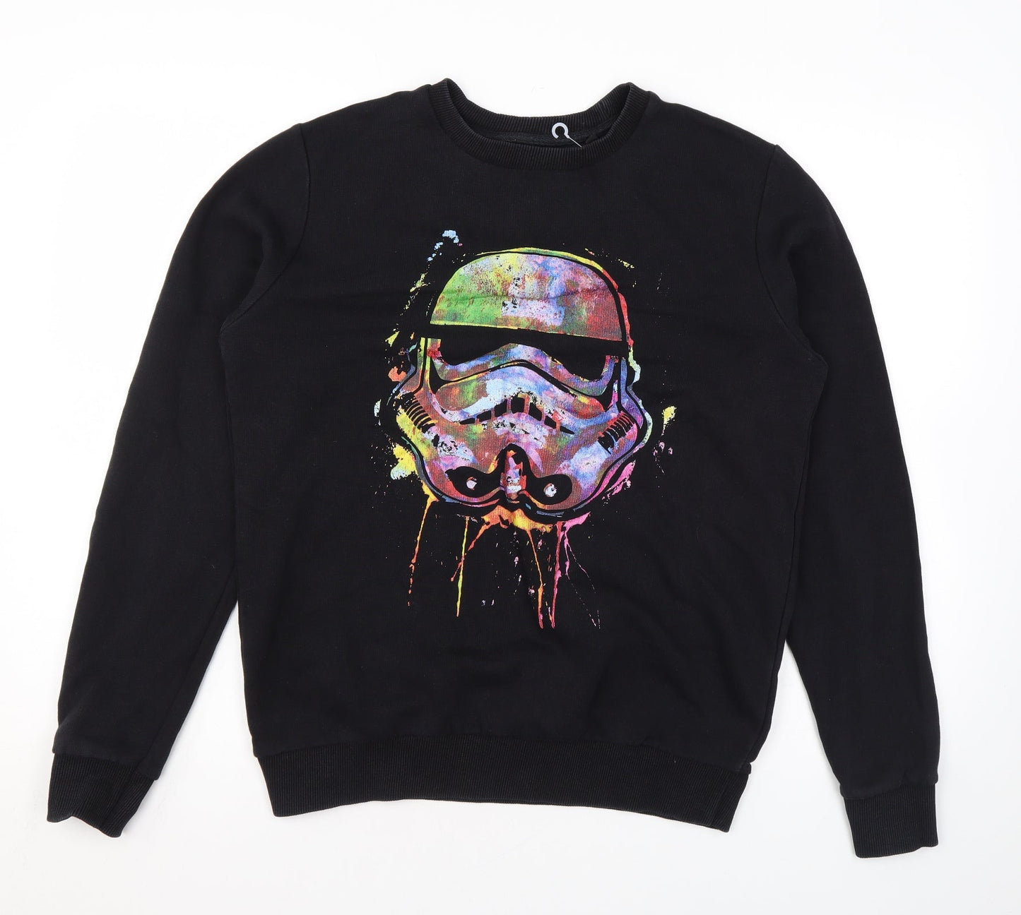 Mens UK Size M Star Wars Black Pullover Sweatshirt