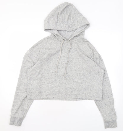 Womens UK Size M Divided by H&M Grey Pullover Hoodie