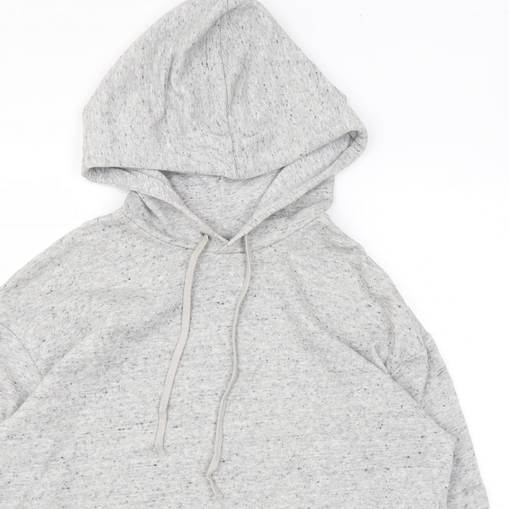 Womens UK Size M Divided by H&M Grey Pullover Hoodie