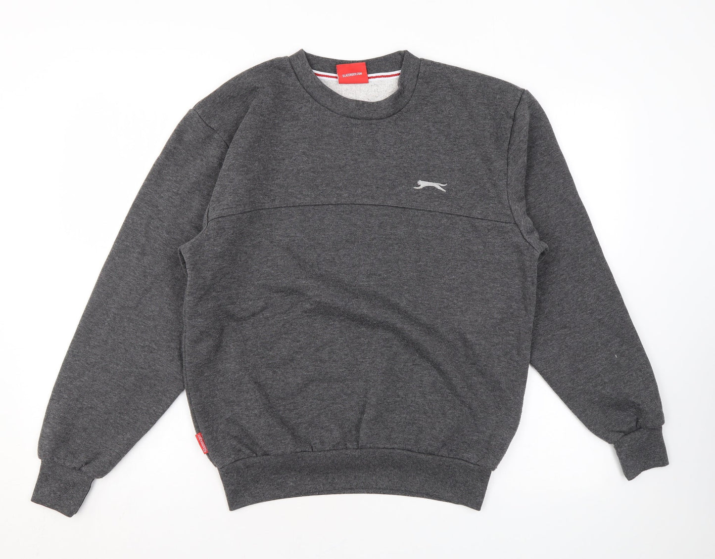 Mens UK Size S Slazenger Grey Pullover Sweatshirt