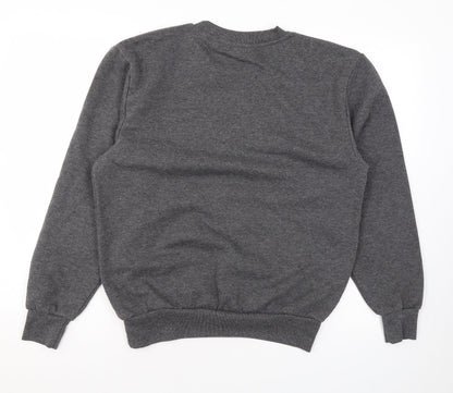 Mens UK Size S Slazenger Grey Pullover Sweatshirt