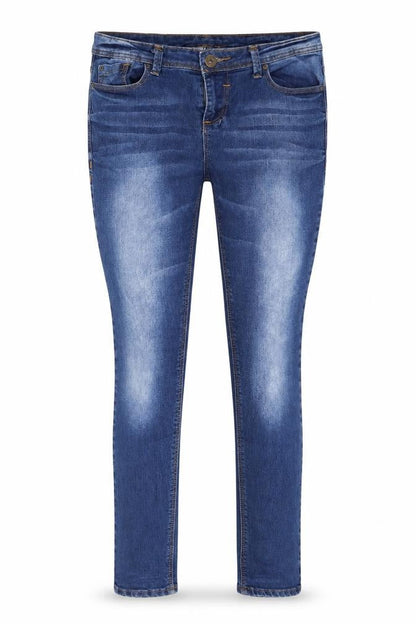 Womens UK Size 10 Denim & Co. Regular Fit Skinny Blue Jeans