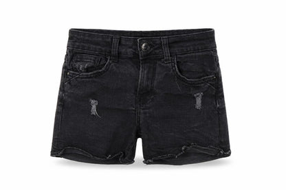 Womens UK Size 32 Bershka Regular Fit Cut-Off Shorts