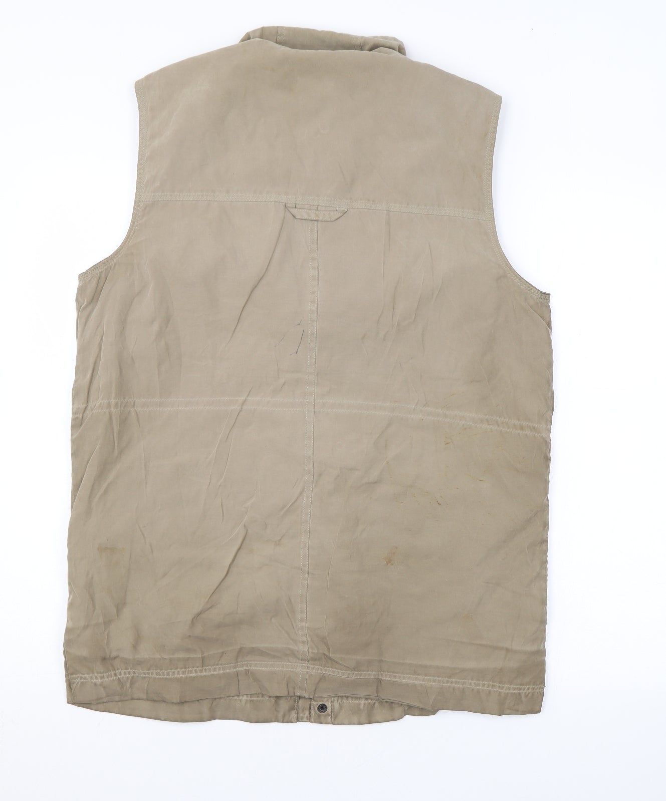 Mens UK Size 38 Gurteen Beige Gilet