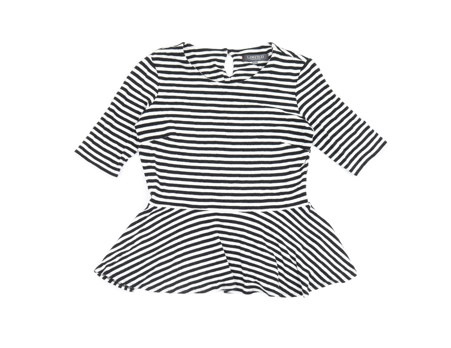 Womens UK Size 14 Limited Collection White Basic T-Shirt