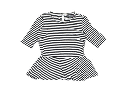 Womens UK Size 14 Limited Collection White Basic T-Shirt