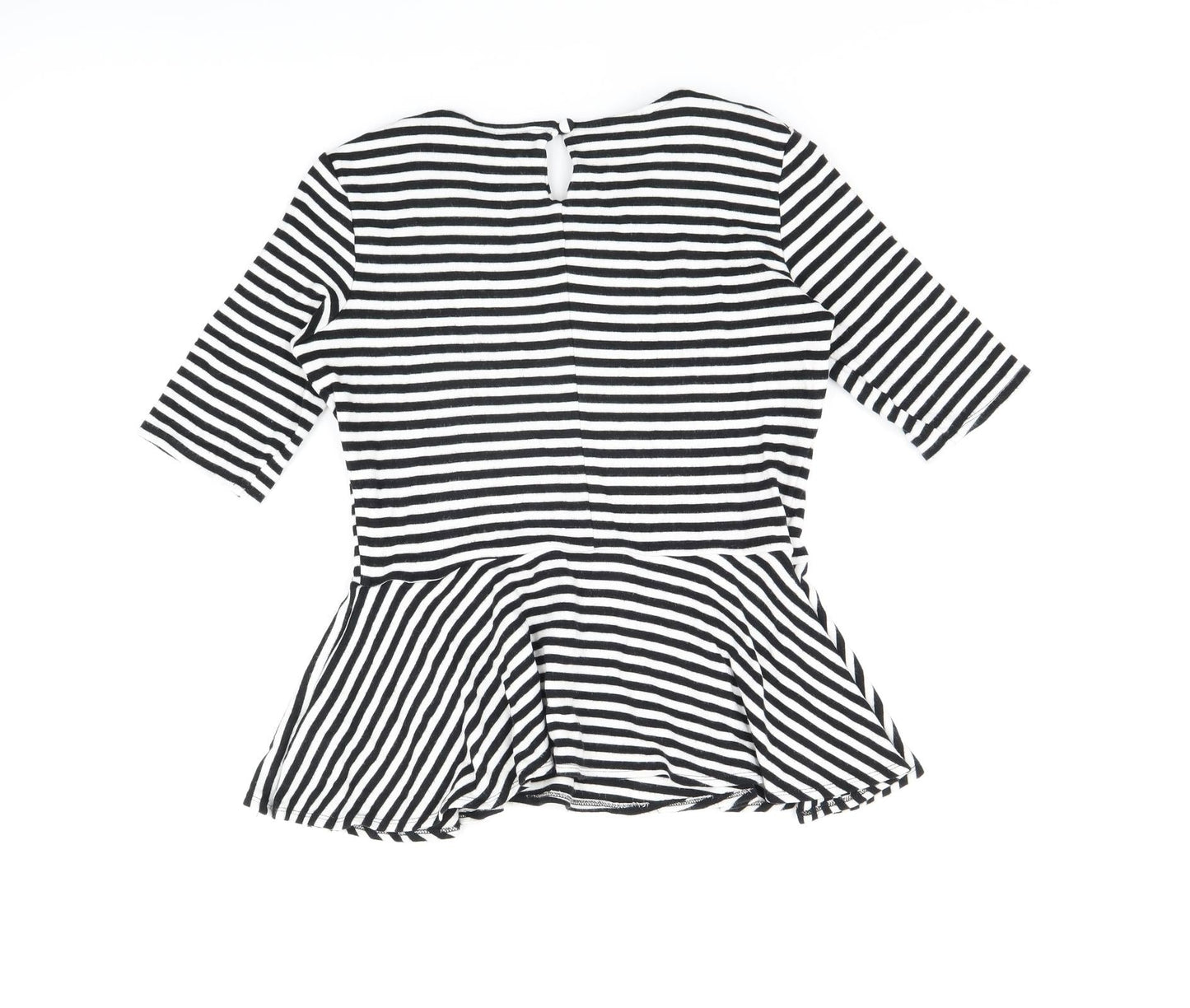 Womens UK Size 14 Limited Collection White Basic T-Shirt