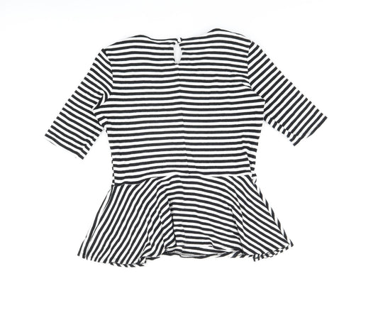 Womens UK Size 14 Limited Collection White Basic T-Shirt