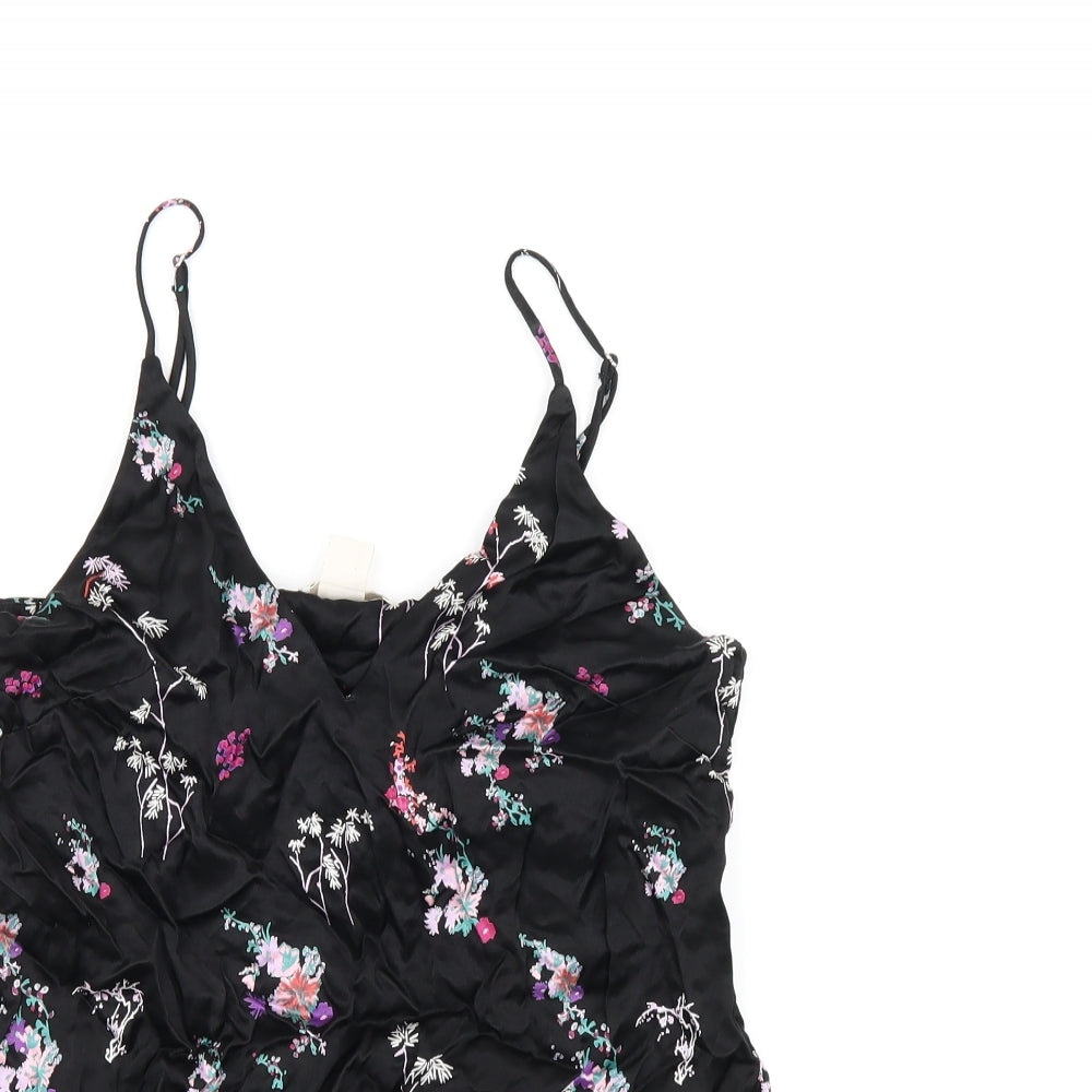 Womens UK Size 6 H&M Black Camisole T-Shirt