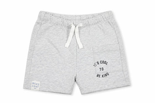 Marks and Spencer Baby Grey Cotton Cropped Trousers Size 6-9 Months Drawstring