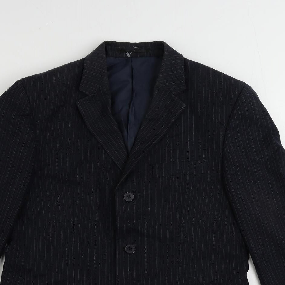 Mens UK Size 38 Burton Regular Blue Suit Jacket