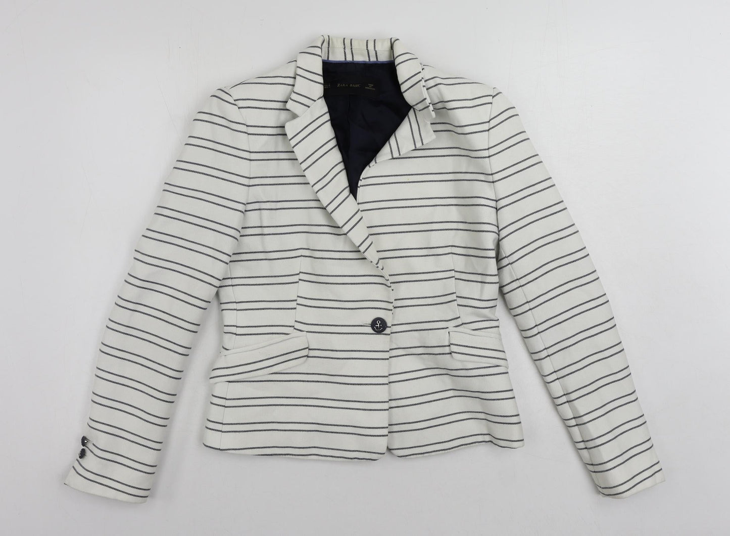 Womens UK Size M Zara White Jacket