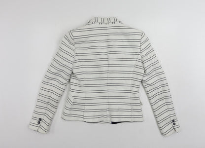 Womens UK Size M Zara White Jacket