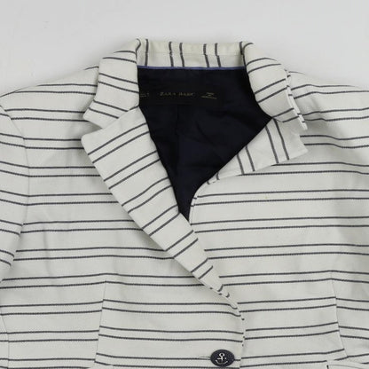 Womens UK Size M Zara White Jacket