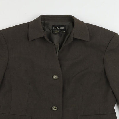Womens UK Size 8 Episode Brown Jacket