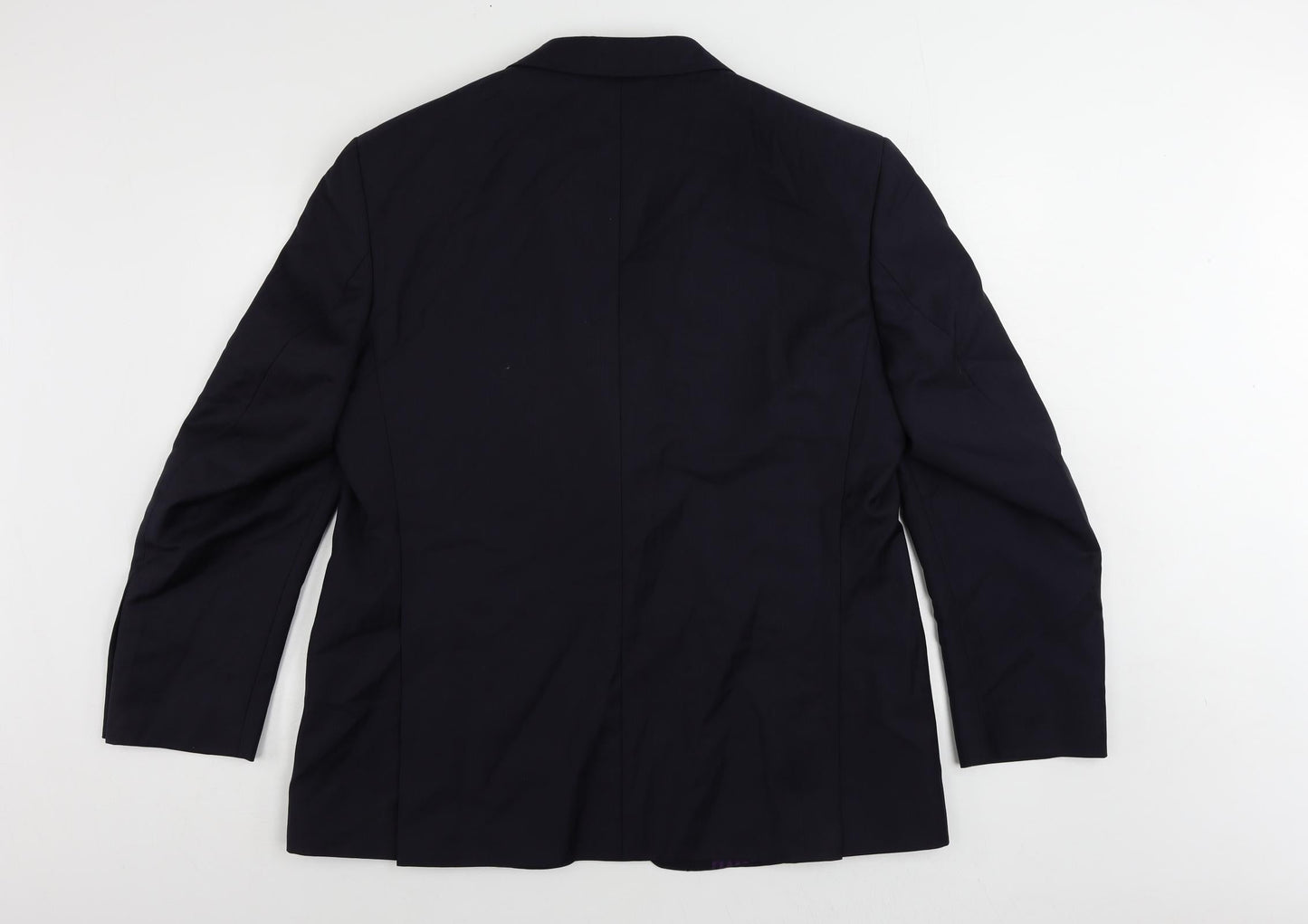 Mens UK Size 44 Marks and Spencer Regular Blue Suit Jacket