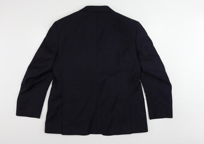 Mens UK Size 44 Marks and Spencer Regular Blue Suit Jacket
