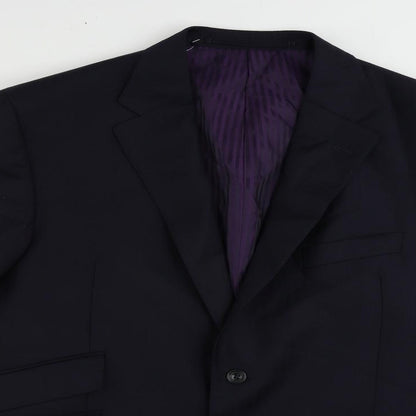 Mens UK Size 44 Marks and Spencer Regular Blue Suit Jacket