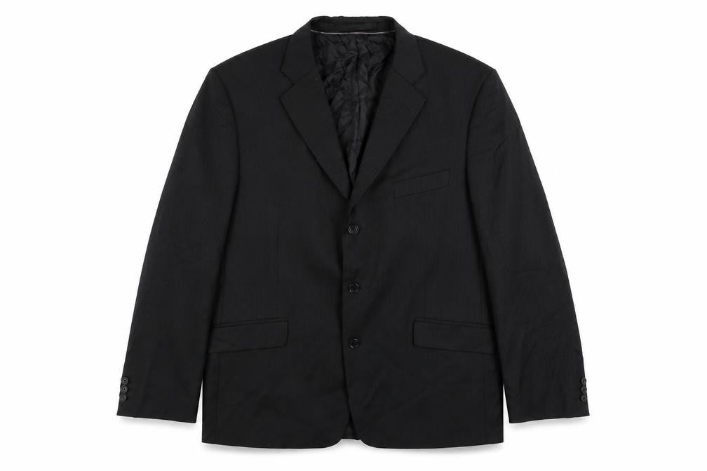 Mens UK Size 44 Marks and Spencer Regular Black Suit Jacket
