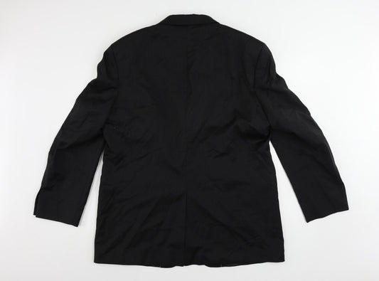 Mens UK Size 44 Marks and Spencer Regular Black Suit Jacket