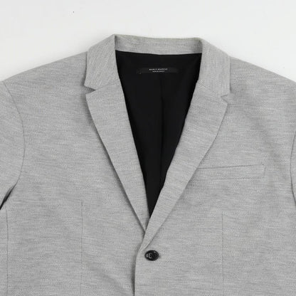 Mens UK Size 40 Zara Regular Grey Suit Jacket