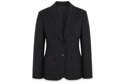 Per Una Womens Grey Jacket Blazer Size 12 Button