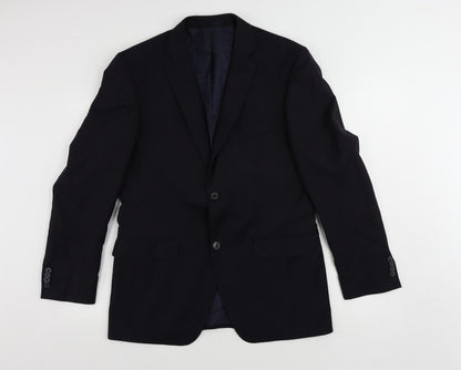 Mens UK Size 38 ROY ROBSON Regular Blue Suit Jacket