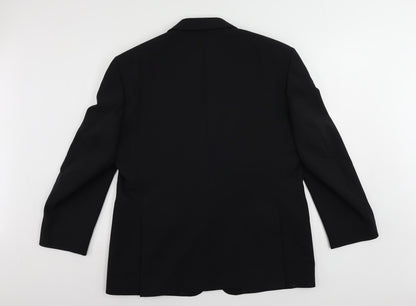Mens UK Size 42 Greenwoods Regular Blue Suit Jacket