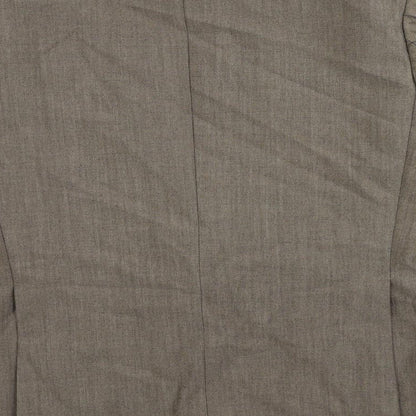 Tuomi Mens Brown Wool Jacket Suit Jacket Size 44 Regular