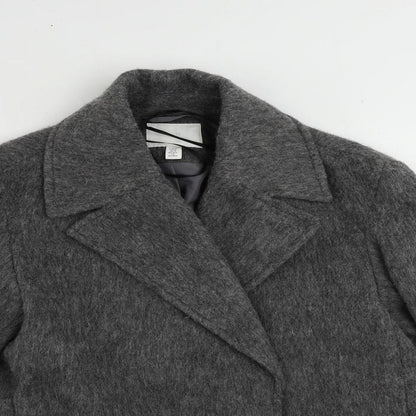 H&M Womens Grey Jacket Size XS Snap