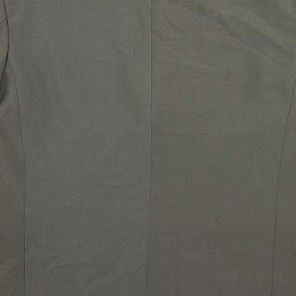 Balmain Mens Green Polyester Jacket Suit Jacket Size 40 Regular