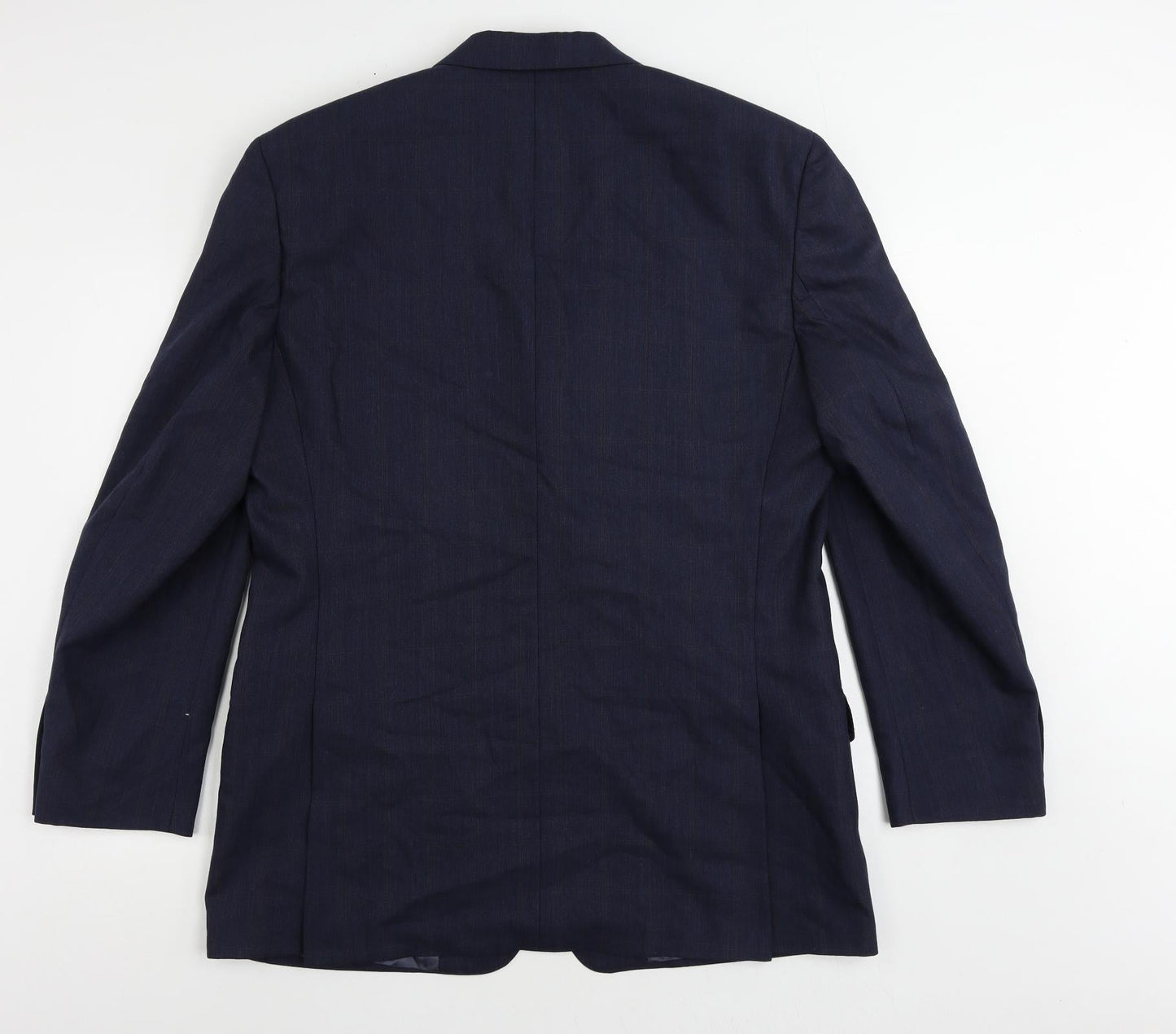Mens UK Size 44 Racing Green Regular Blue Suit Jacket