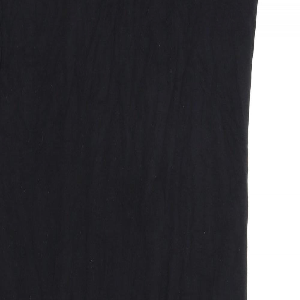 Select Womens Black Viscose Bodycon Size 10 Round Neck Pullover