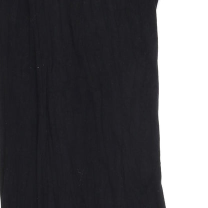Select Womens Black Viscose Bodycon Size 10 Round Neck Pullover