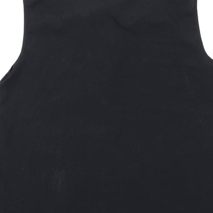 Womens UK Size 14 H&M Black Basic Tank