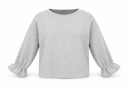 Womens UK Size S French Connection Grey Pullover Sweatshirt