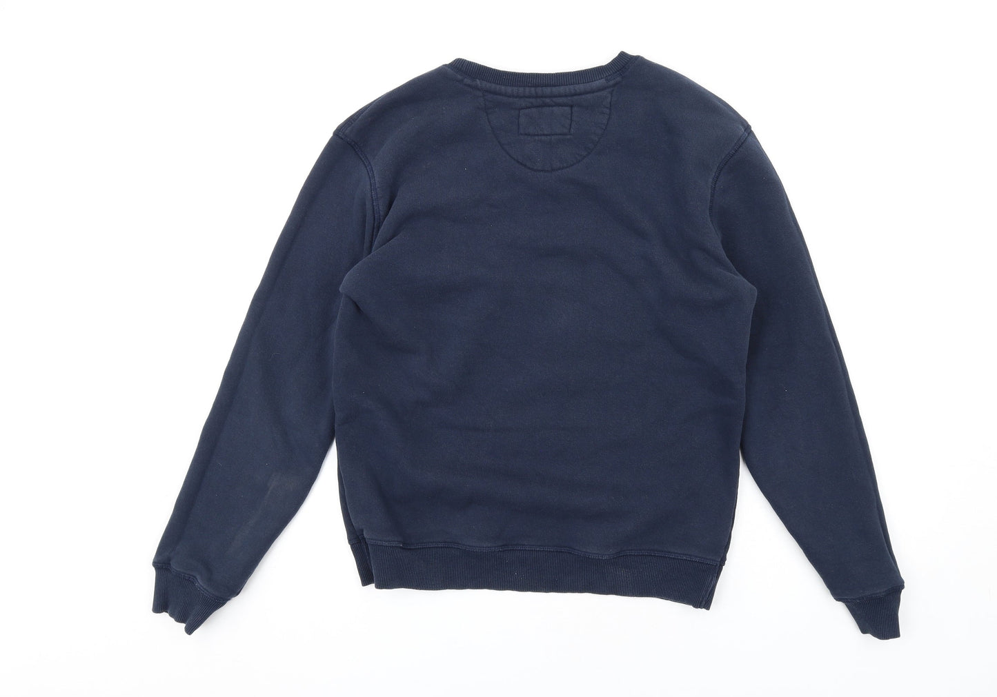 Rose London Womens Blue Cotton Pullover Sweatshirt Size S Pullover