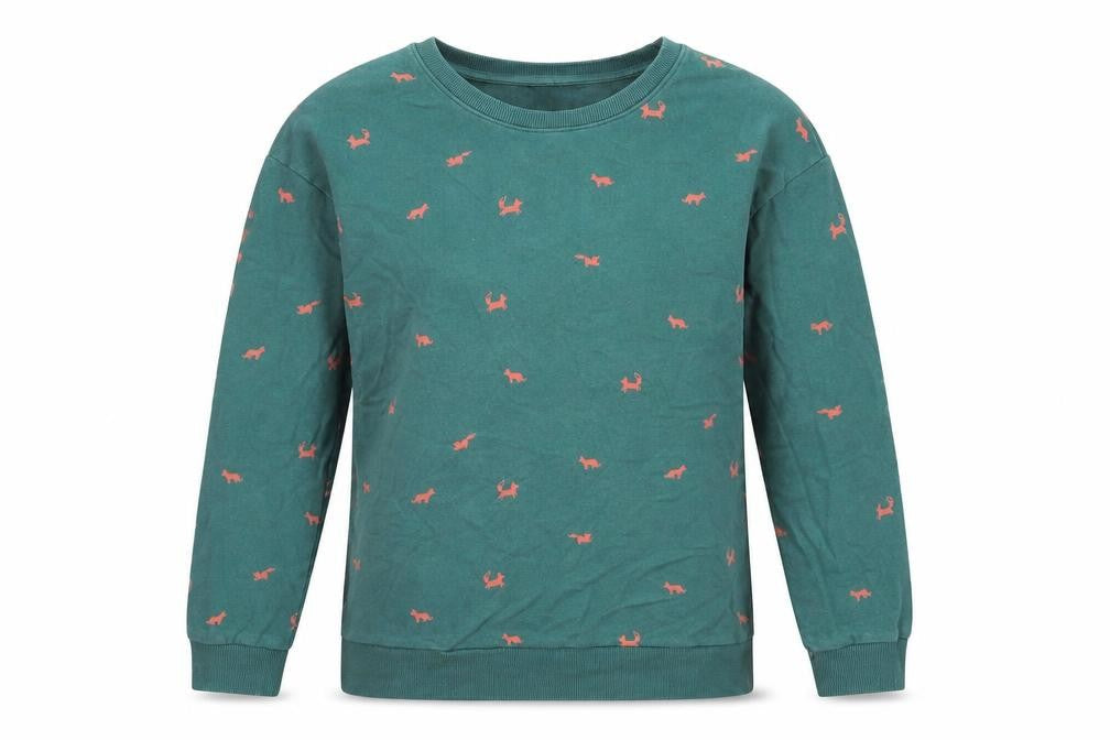 Womens UK Size S NEXT Green Pullover Sweatshirt