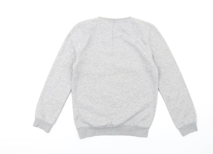 Womens UK Size 2XS Disney Grey Pullover Sweatshirt